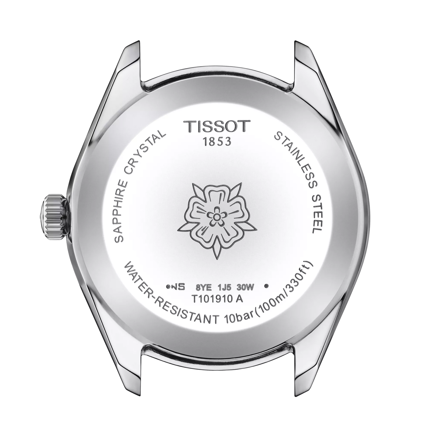 Tissot PR 100 Quartz Movement 36 MM SS White Dial Watch T101.910.11.116.00