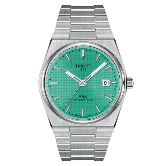 Tissot PRX Powermatic 40 MM SS Teal Dial Watch T137.407.11.091.01