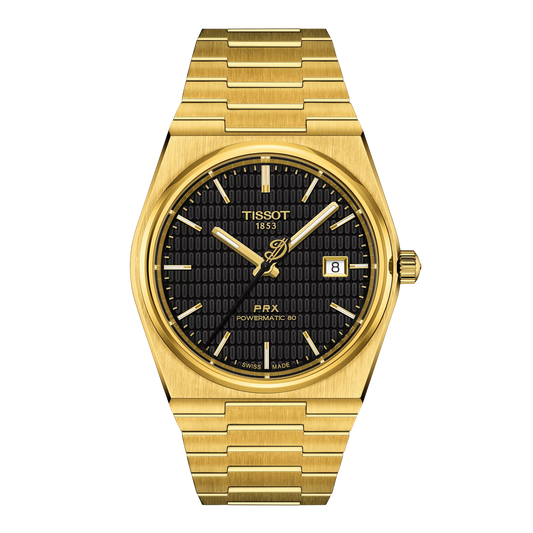 Tissot PRX Powermatic 80 Damian Lillard SE 40 MM Gold Watch T137.407.33.051.00