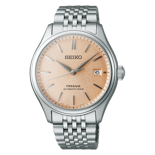 Seiko Presage Classic Series 40.2 MM Automatic Stainless Steel Watch SPB467J1