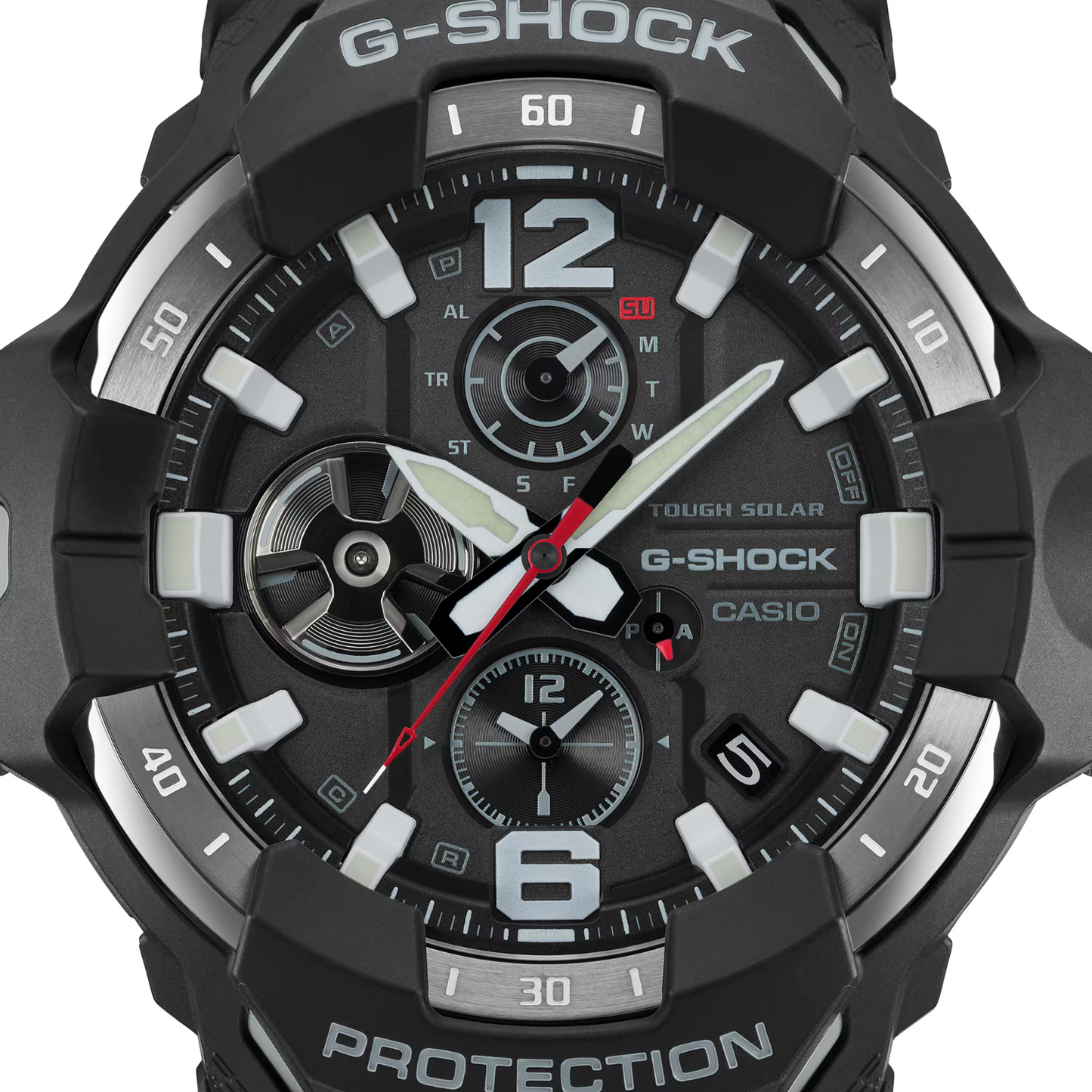 Casio G-Shock Master Of G Gravitymaster Solar Carbon Resin Watch GR-B300-1A