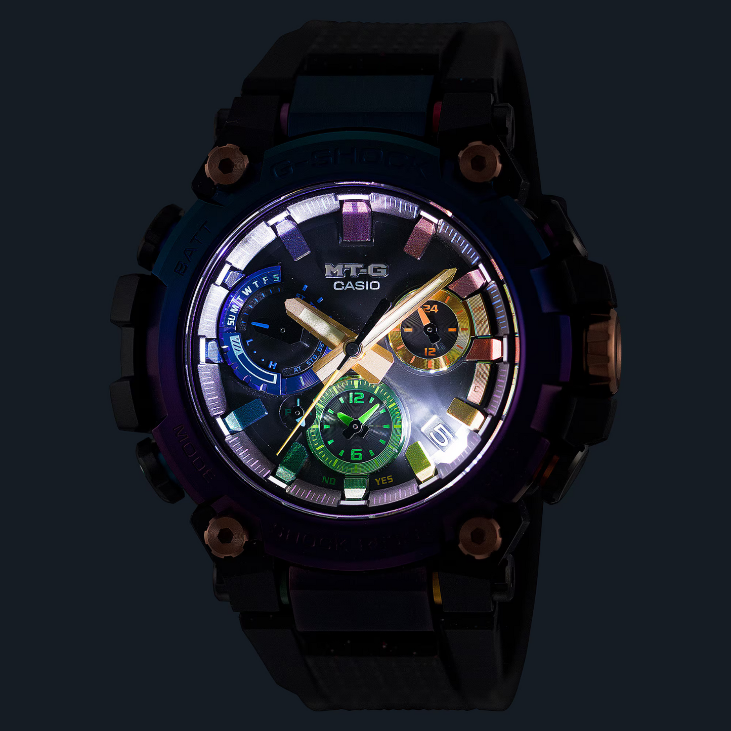 Casio G-Shock MTG Diffuse Nebula Solar Bluetooth Watch MTG-B3000DN-1A