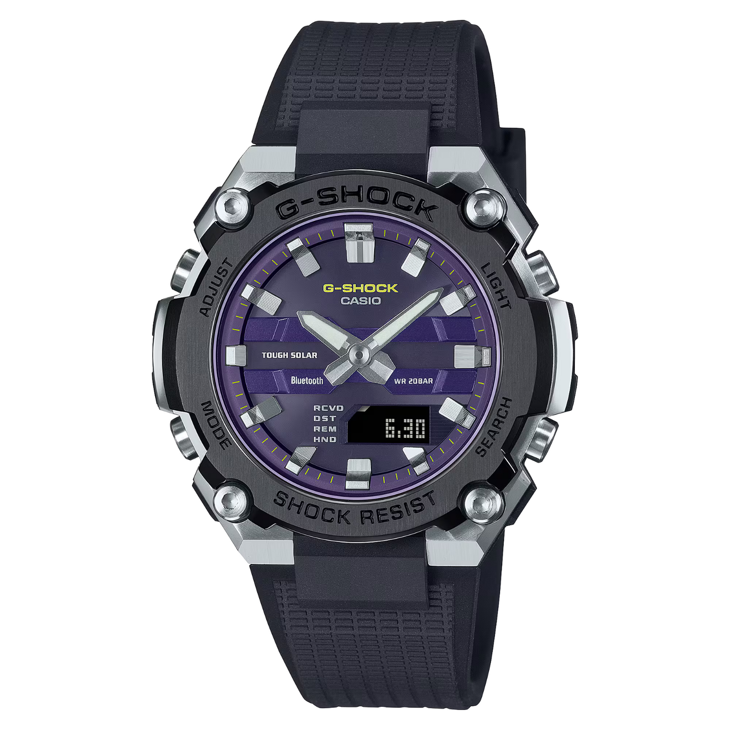 Casio G-Shock G-Steel Bluetooth Solar Purple Dial Watch GST-B600A-1A6DR