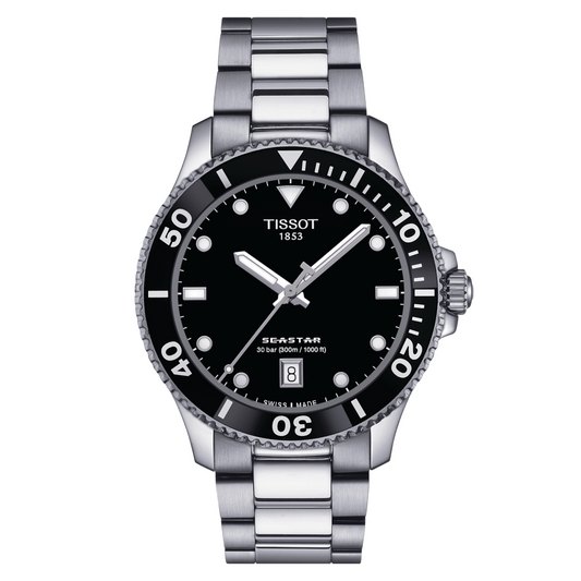 Tissot Seastar 1000 40 MM Black Dial Quartz Watch T120.410.11.051.00