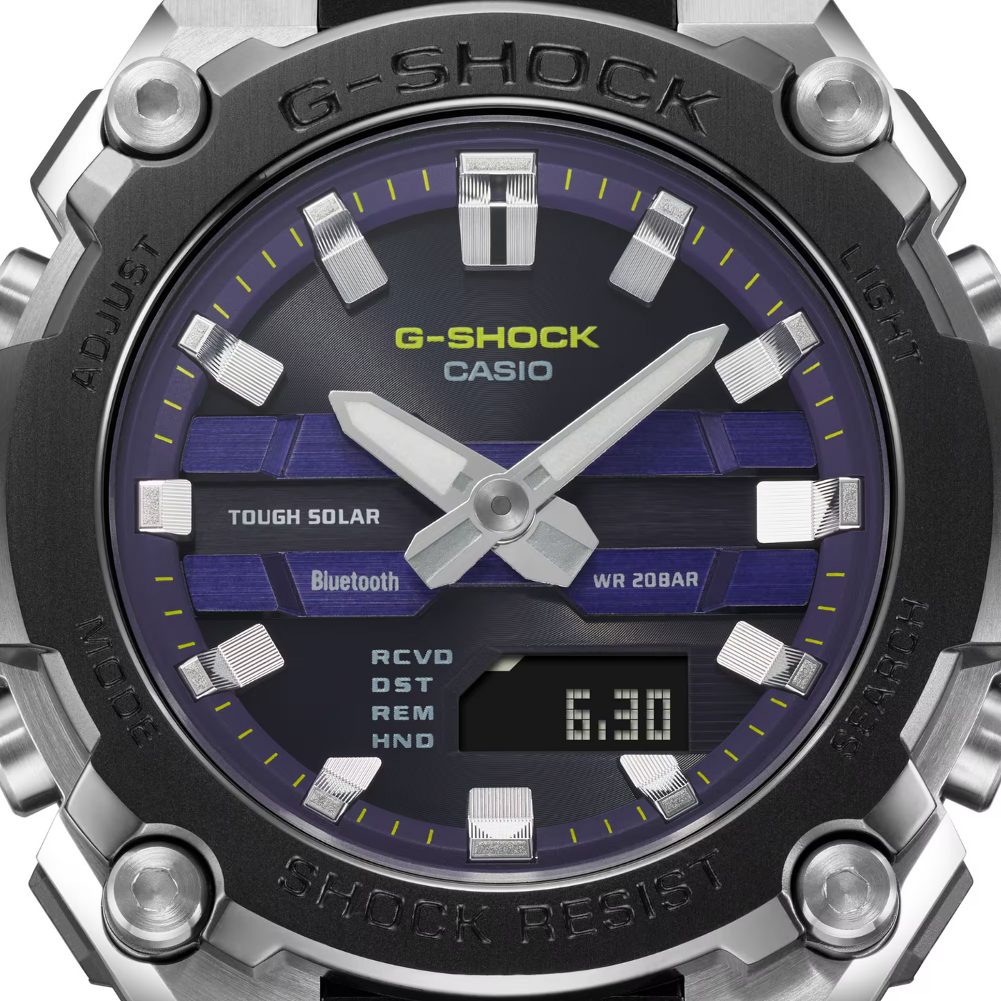 Casio G-Shock G-Steel Bluetooth Solar Purple Dial Watch GST-B600A-1A6DR