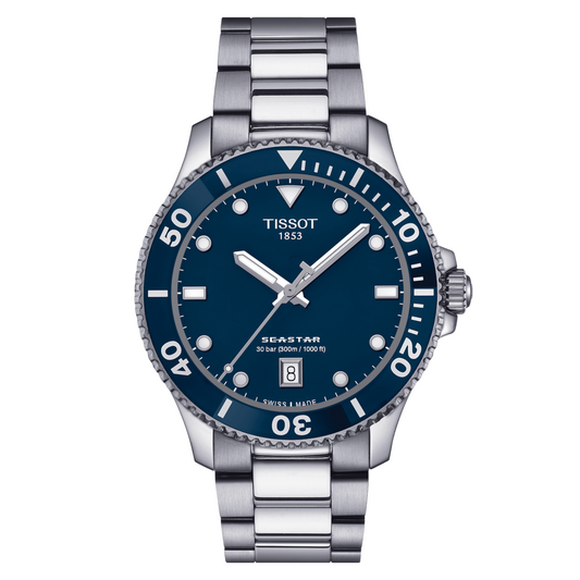 Tissot Seastar 1000 40 MM Blue Dial Quartz Watch T120.410.11.041.00