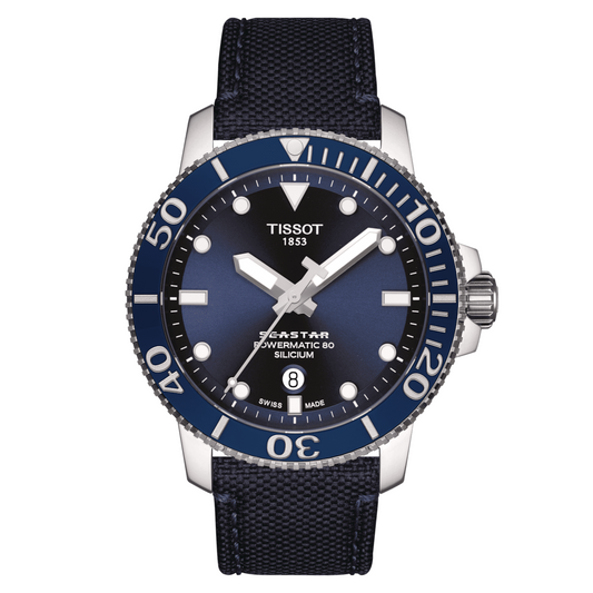 Tissot Seastar 1000 Powermatic 80 Silicium Blue 43 MM Watch T120.407.17.041.01